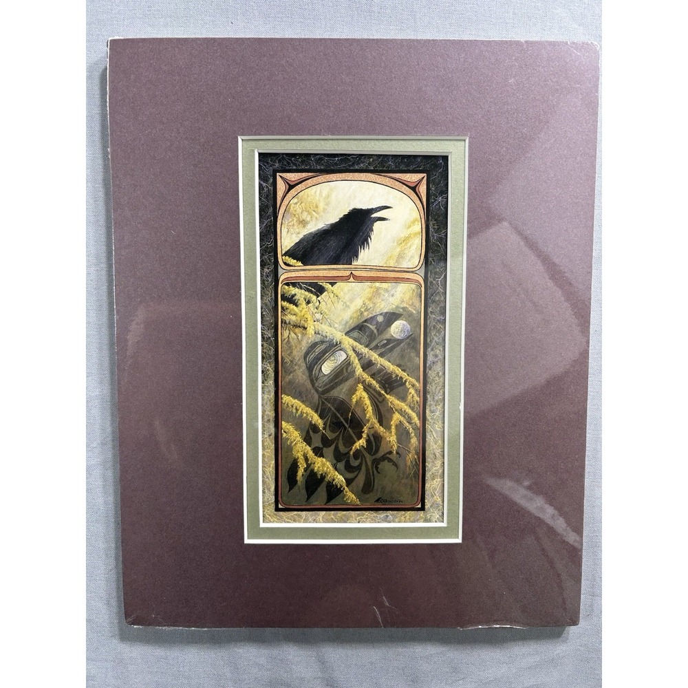 The Northwest‎ Coast Collection Gary Peterson Art Picture Raven Magic